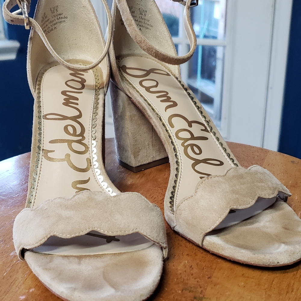 Sam Edelman suede heels